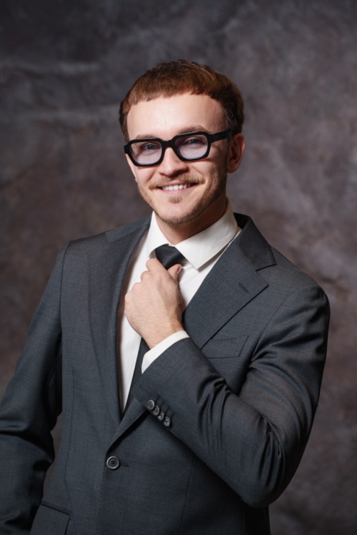 Костюм двойка серый, материал: Полиэстер - 8%, Шерсть - 88%, Эластан - 4%. Комплект: Брюки, Пиджак. Фото 3