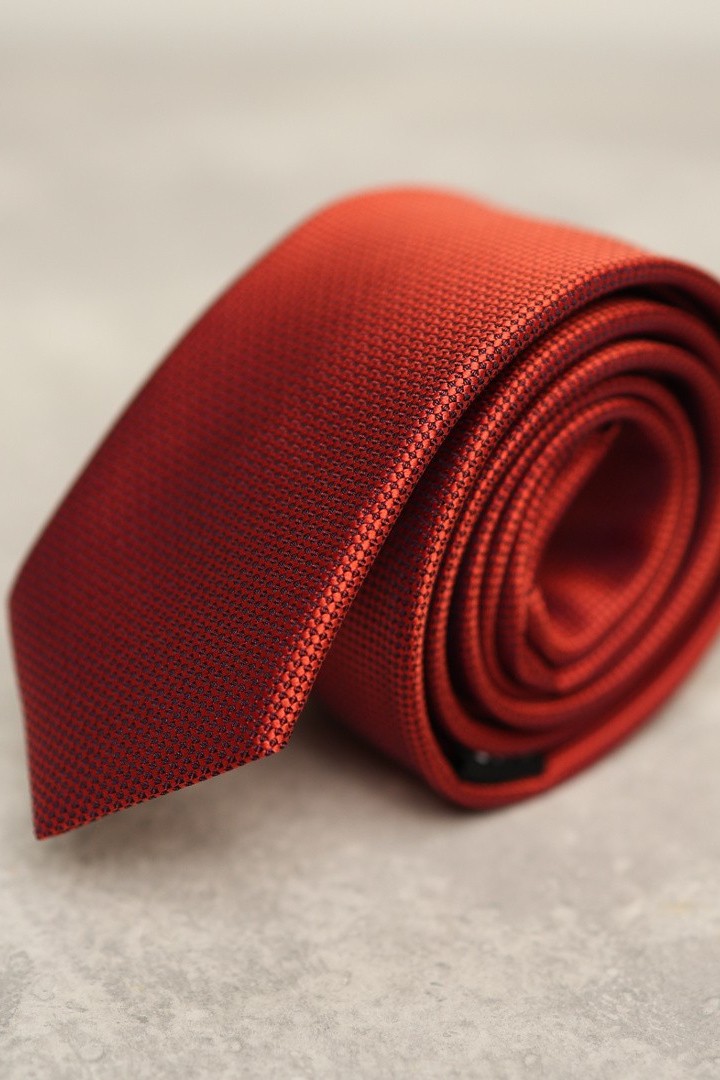 Терракотовый галстук